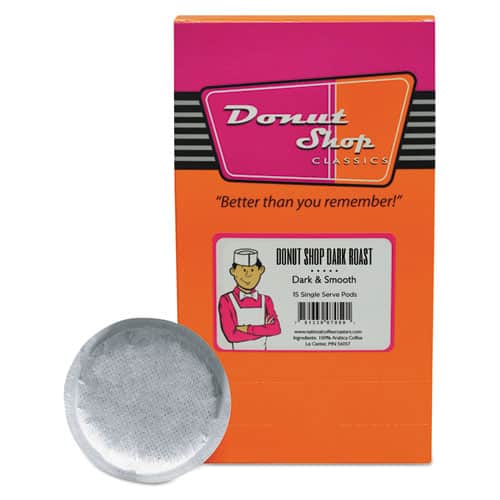 The Original Donut Shop - Donut Shop Coffee Pods, Dark Roast, 15/Box