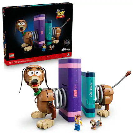 Gm Bisny PEAAR TOY STORY ak a STINTOY IN TOY ib - LEGO Disney a MA a T. : prs I 43301 1311 pcs/pzs / 18- Knick Knack TIN TOY H