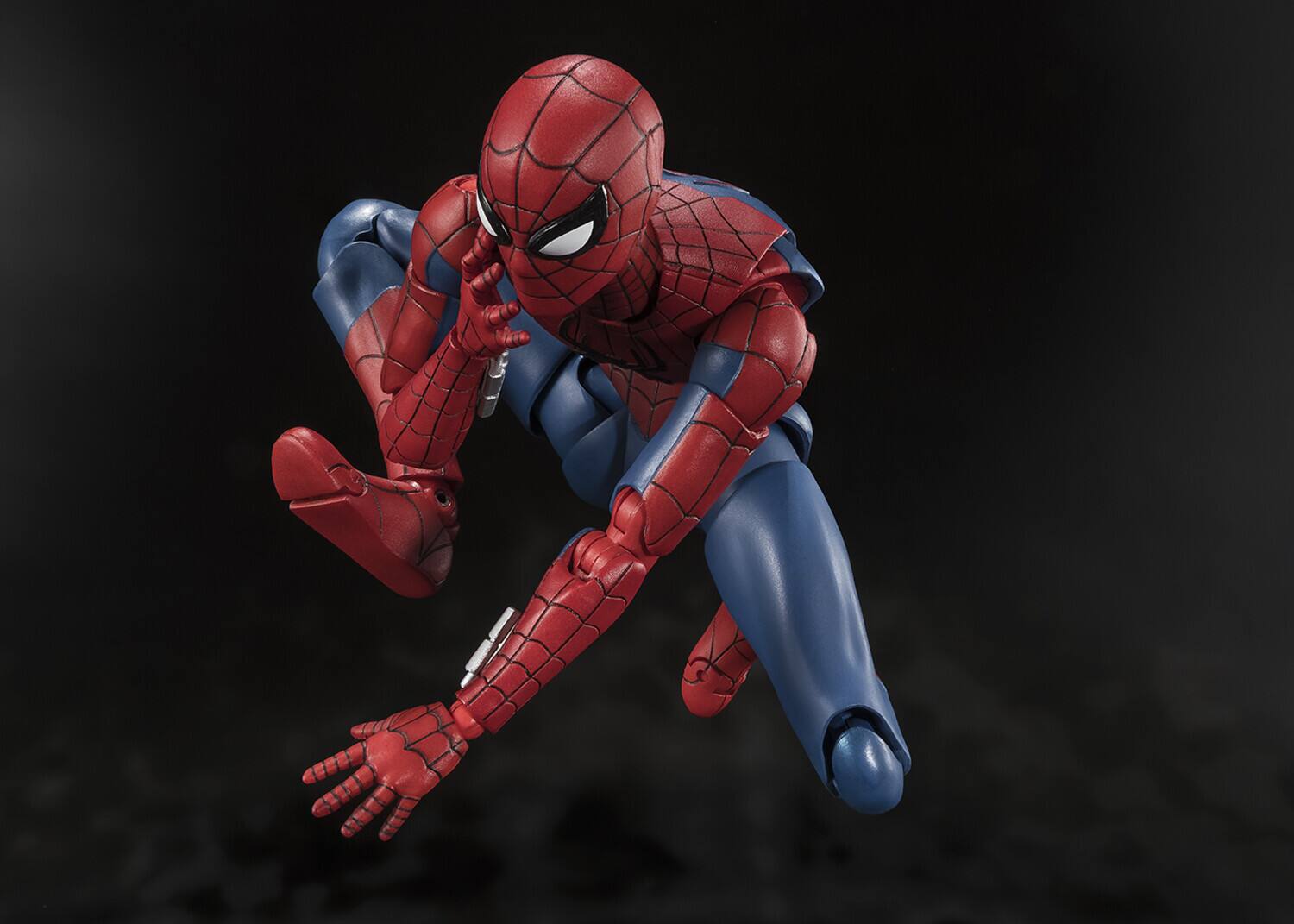 Alt View 4. PopMarket - Tamashii Nations - Marvel Spider-Man: Brand New Day - S.H.Figuarts - Spider-Man Action Figure   - COLLECTIBLES - Multicolor.