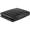 Front. VEVOR - Geotextile Fabric, 12.5 x 30 ft 3.5oz Woven PP Driveway Drain Cloth with 600lbs Tensile Strength,12.5FT30FT-3.5OZ - Black.