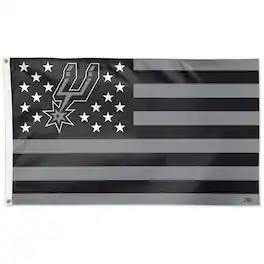 WinCraft - San Antonio Spurs 3' x 5' Stars & Stripes One-Sided Flag - Multicolor