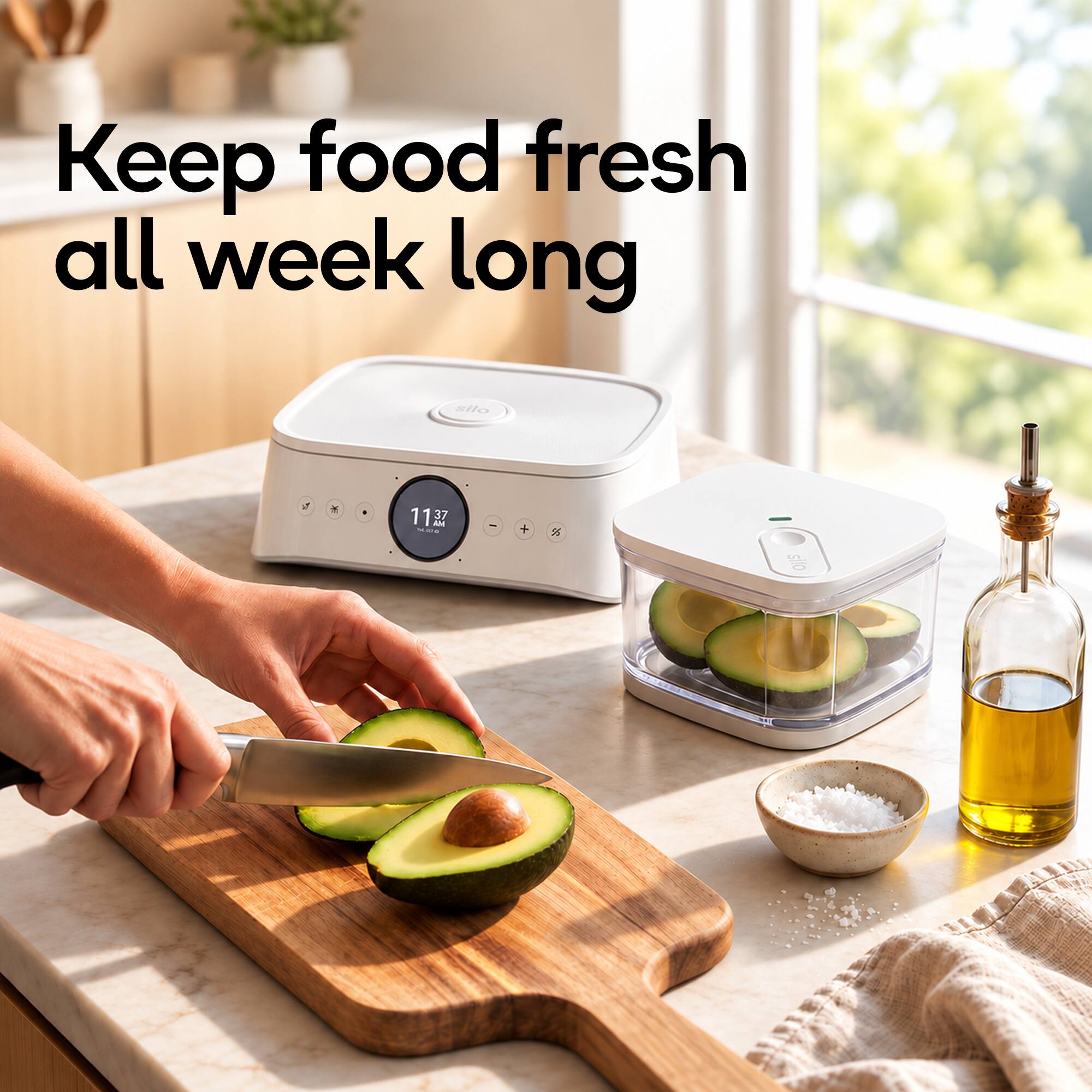 Keep food fresh all week long

silo

1137 MESTE

silo