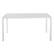 Front. OSP Home Furnishings - 60” Prado Writing Desk - White.