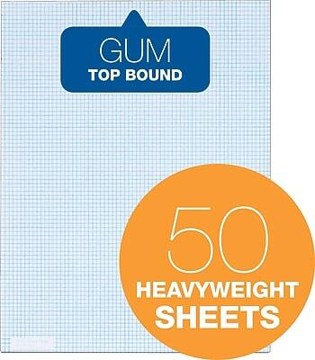 GUM TOP BOUND  
50 HEAVYWEIGHT SHEETS