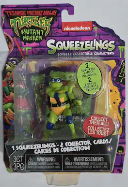 Teenage Mutant Ninja Turtles - Mutant Mayhem Squeezelings Leonardo Set