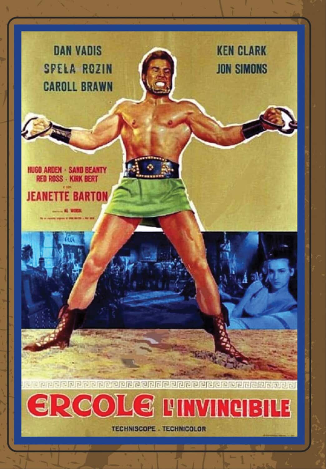 Hercules the Invincible (aka Ercole l'invincibile)  - DVD