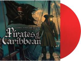 Global Stage Orchestra - (Plays Music From) The Pirates Of The Caribbean - Ltd 180gm Transparent Red - VINYL LP