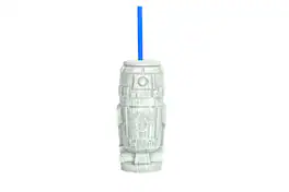 Geeki Tikis Star Wars R2-D2 Plastic Tumbler | Holds 21 Ounces - White