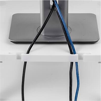 Alt View 2. Fellowes - Standard Adjustable Monitor Riser, Up to 17" Monitor, Platinum - Platinum.