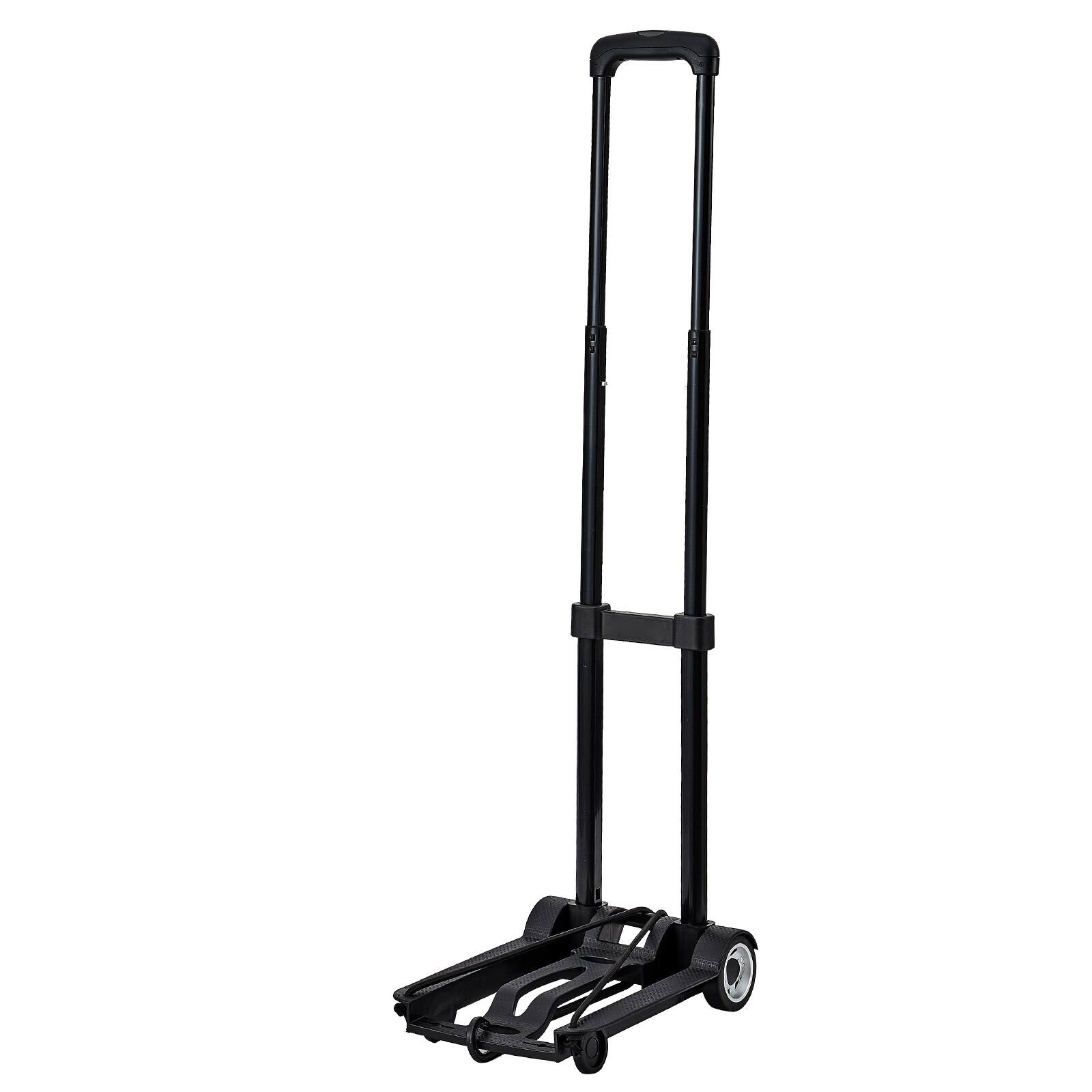 Angle. LOVMOR - 110-Lb Folding Hand Truck Platform Cart Dolly for Moving and Transport - Black.