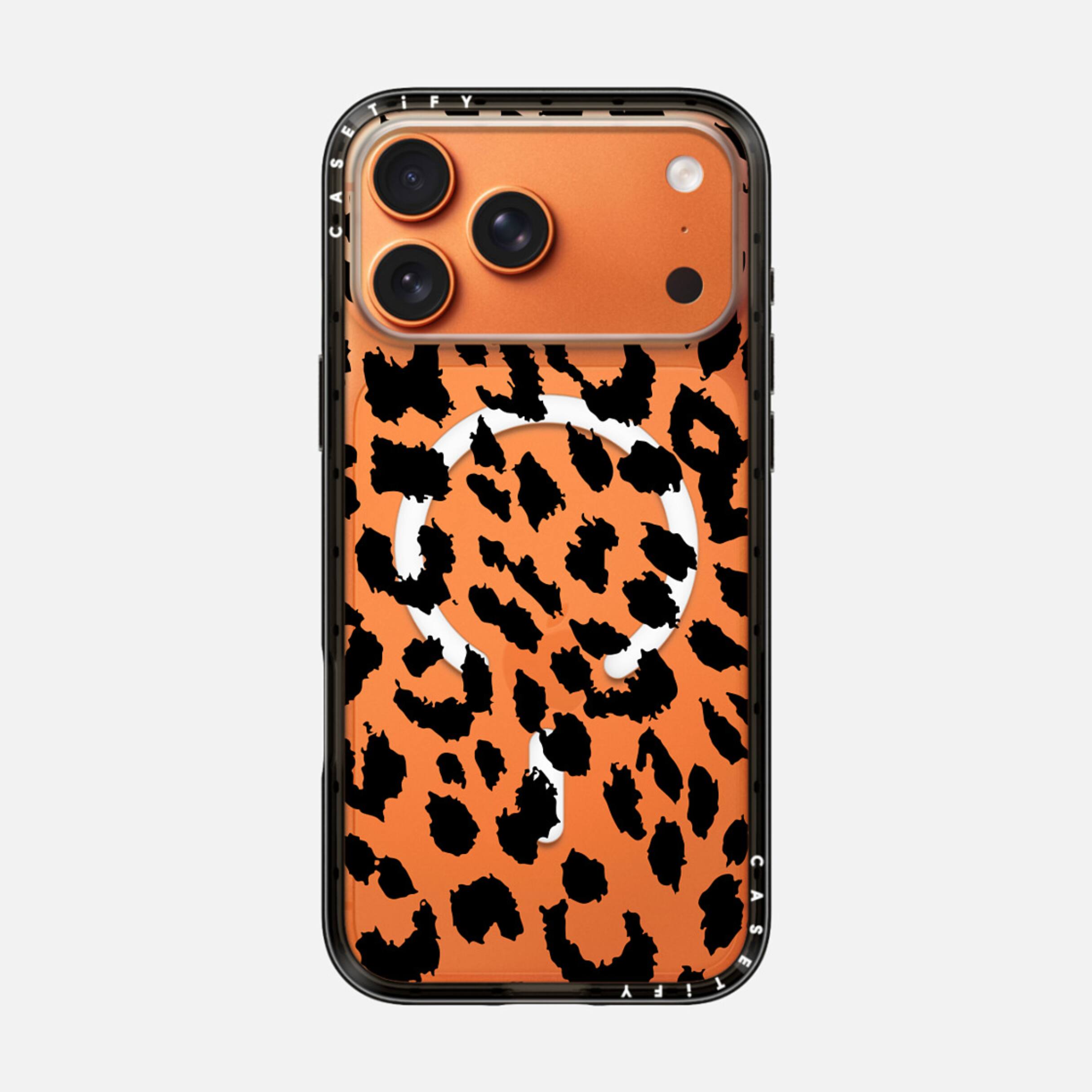 CASETiFY - Apple iPhone 17 Pro Max Compact Case (Impact Lite) - Lacie Leopard