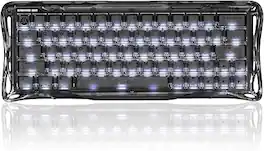 GravaStar - Mercury V60 60% Wired Hall Effect Gaming Keyboard with 8000Hz Polling Rate - Onyx Crystal