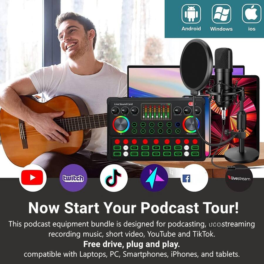 A closer look at Professional Podcast Equipment Package