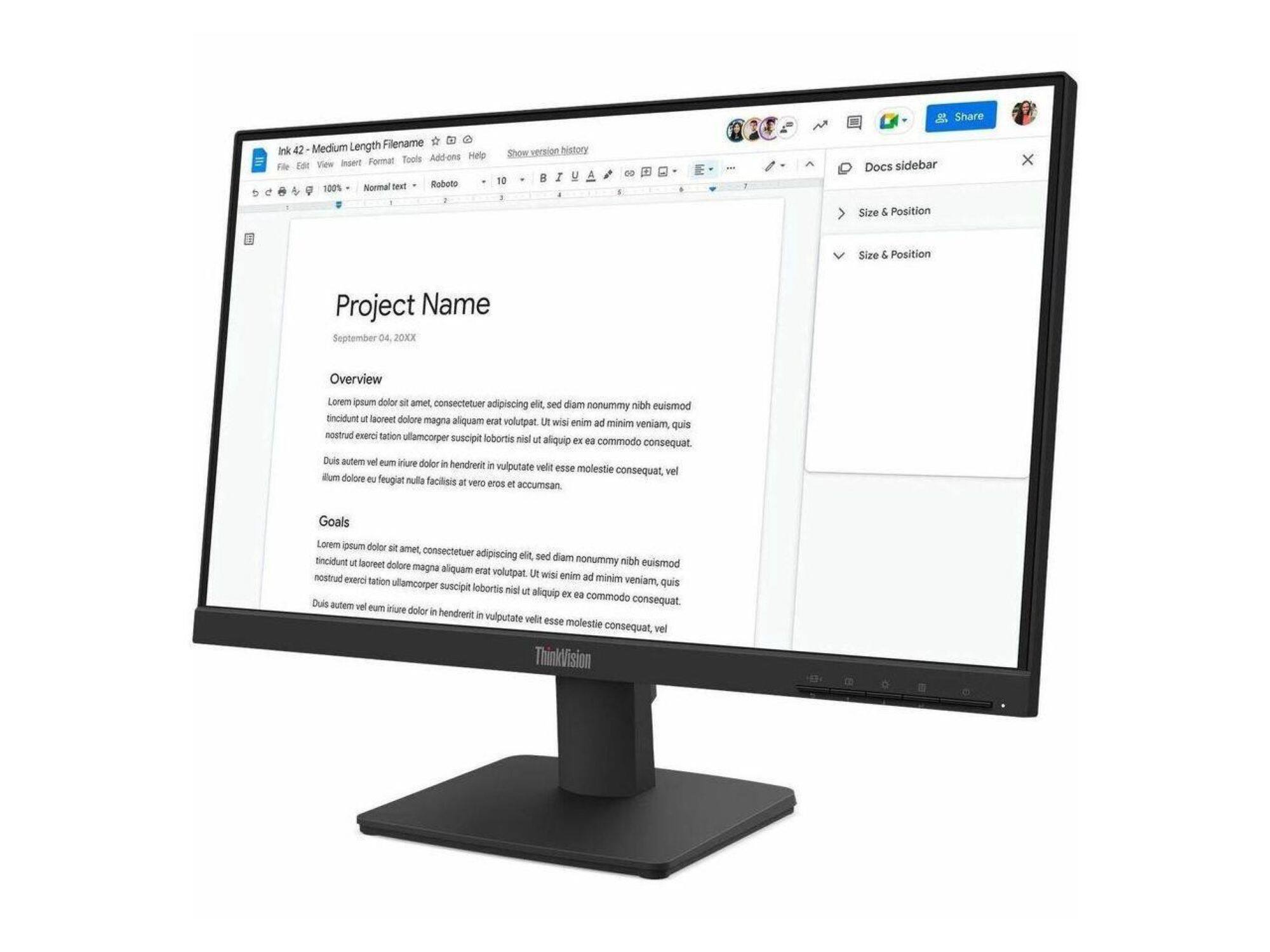 Ink 42 - Medium Length Filename

Project Name
September 04, 20XX

Overview
Lorem ipsum dolor sit amet, consectetur adipiscing elit, sed diam nonummy nibh euismod tincidunt ut laoreet dolore magna aliquam erat volutpat. Ut wisi enim ad minim veniam, quis nostrud exercitation ullamcorper suscipit lobortis nisl ut aliquip ex ea commodo consequat. Duis autem vel eum irure dolor in hendrerit in vulputate velit esse molestie consequat, vel illum dolore eu feugiat nulla facilisis at vero eros et accumsan.

Goals
Lorem ipsum dolor sit amet, consectetuer adipiscing elit, sed diam tincidunt ut laoreet dolore nonummy nibh euismod magna aliquam erat volutpat. Ut wisi enim ad minim veniam, quis nostrud exercitation ullamcorper suscipit lobortis nisl ut aliquip ex ea commodo consequat. Duis autem vel eum irure dolor in