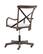 Alt View 16. Linon Home Décor - Hammond Rustic Bentwood Office Chair With Arms - Beige.