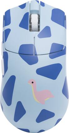 Front. Higround - APEX Legends Yuma Lightweight Wireless Optical Gaming Mouse with Hand-Applied Art - Nessie.