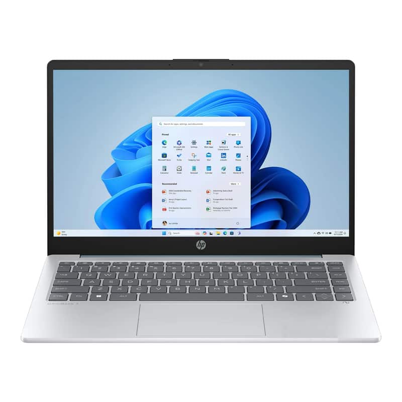 HP - 14" HD Laptop,AMD Athlon 7120,4GB RAM,128GB SSD,AMD Radeon Graphics,Wifi 6,Win 11 Pro - Moonlight Blue