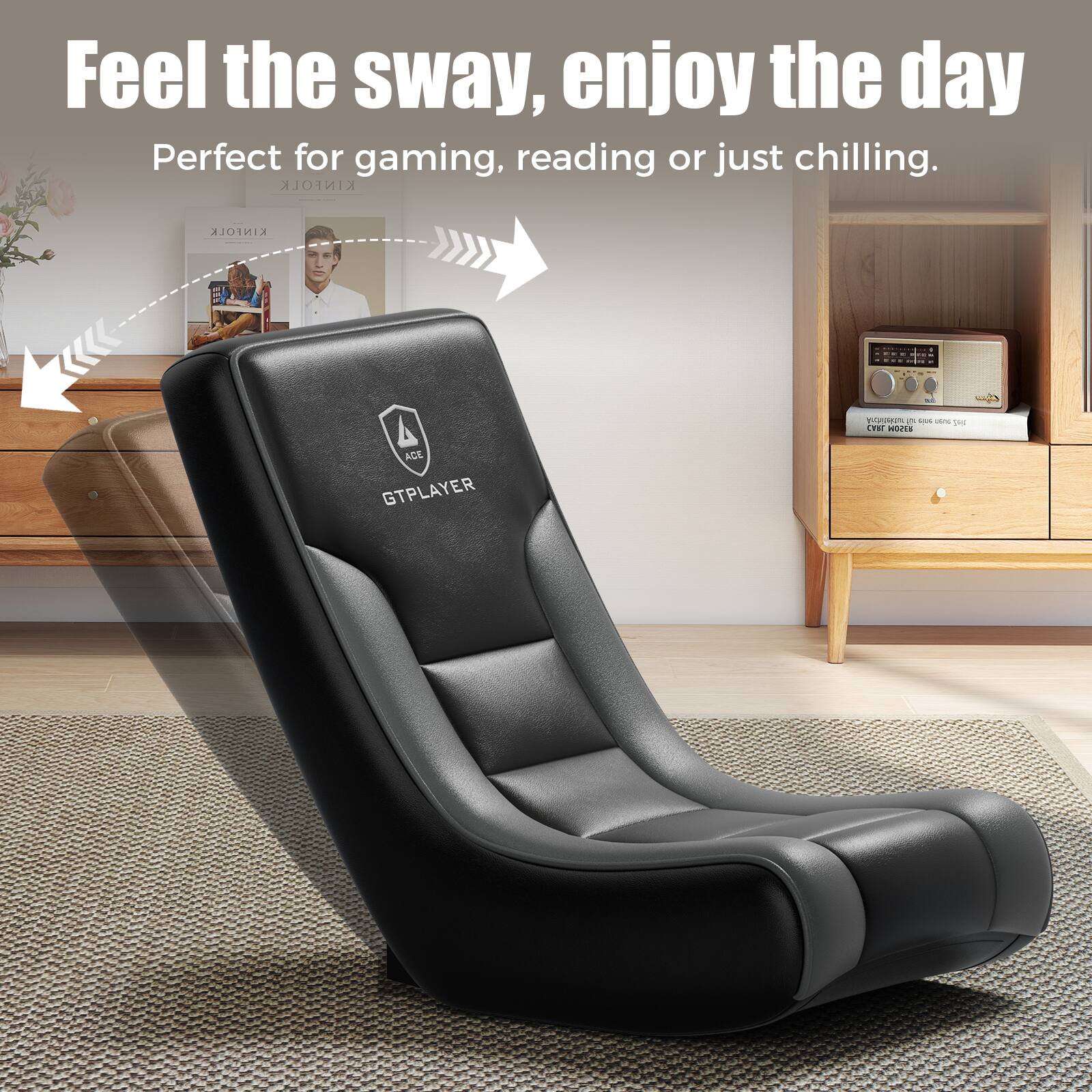 Feel the sway, enjoy the day  
Perfect for gaming, reading or just chilling.  
KINFOLK  
KINFOLK  
GTPLAYER