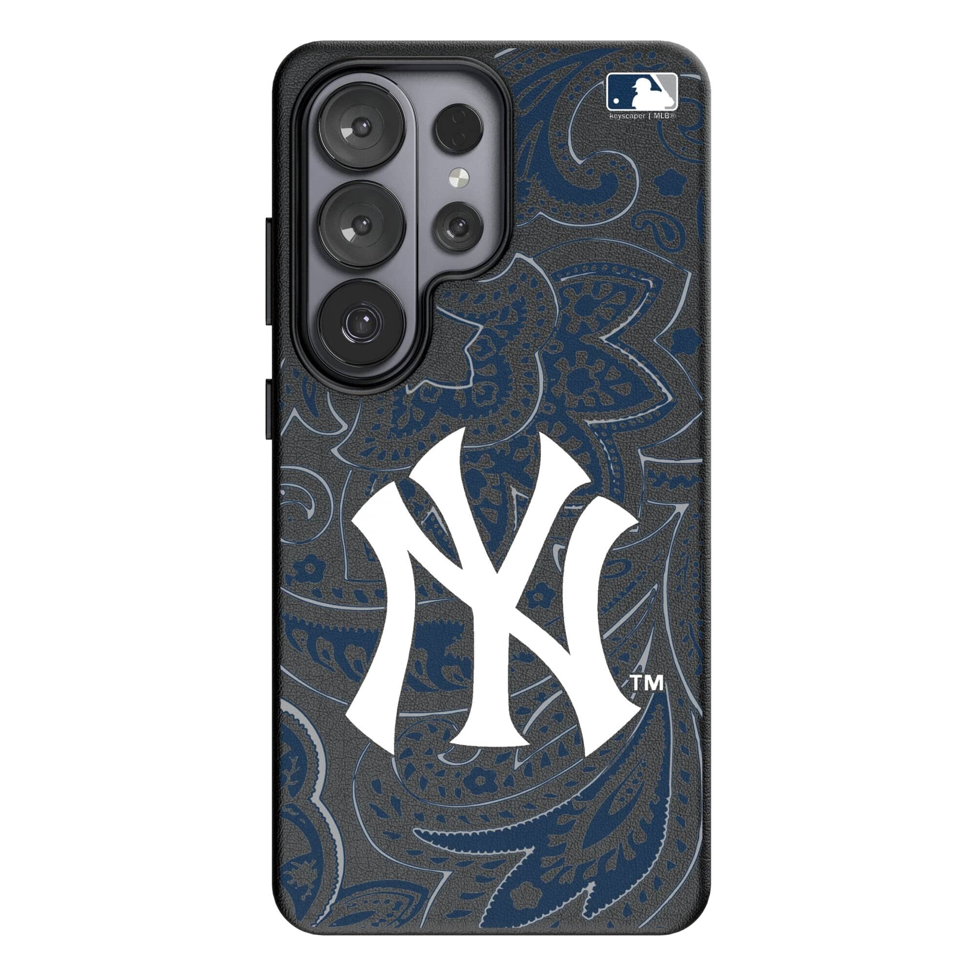 Keyscaper - MLB - New York Yankees Paisley Galaxy Magnetic Bump Case - S24 Plus - Black price history on PriceWatchPro