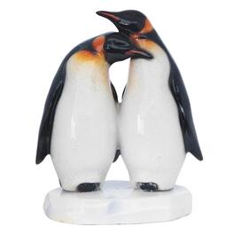 FC Design - 6.5"H King Penguin Couple Lovely Animal Figurine Statue Office Desk Tabletop Home Decor Gift - Multi-Color