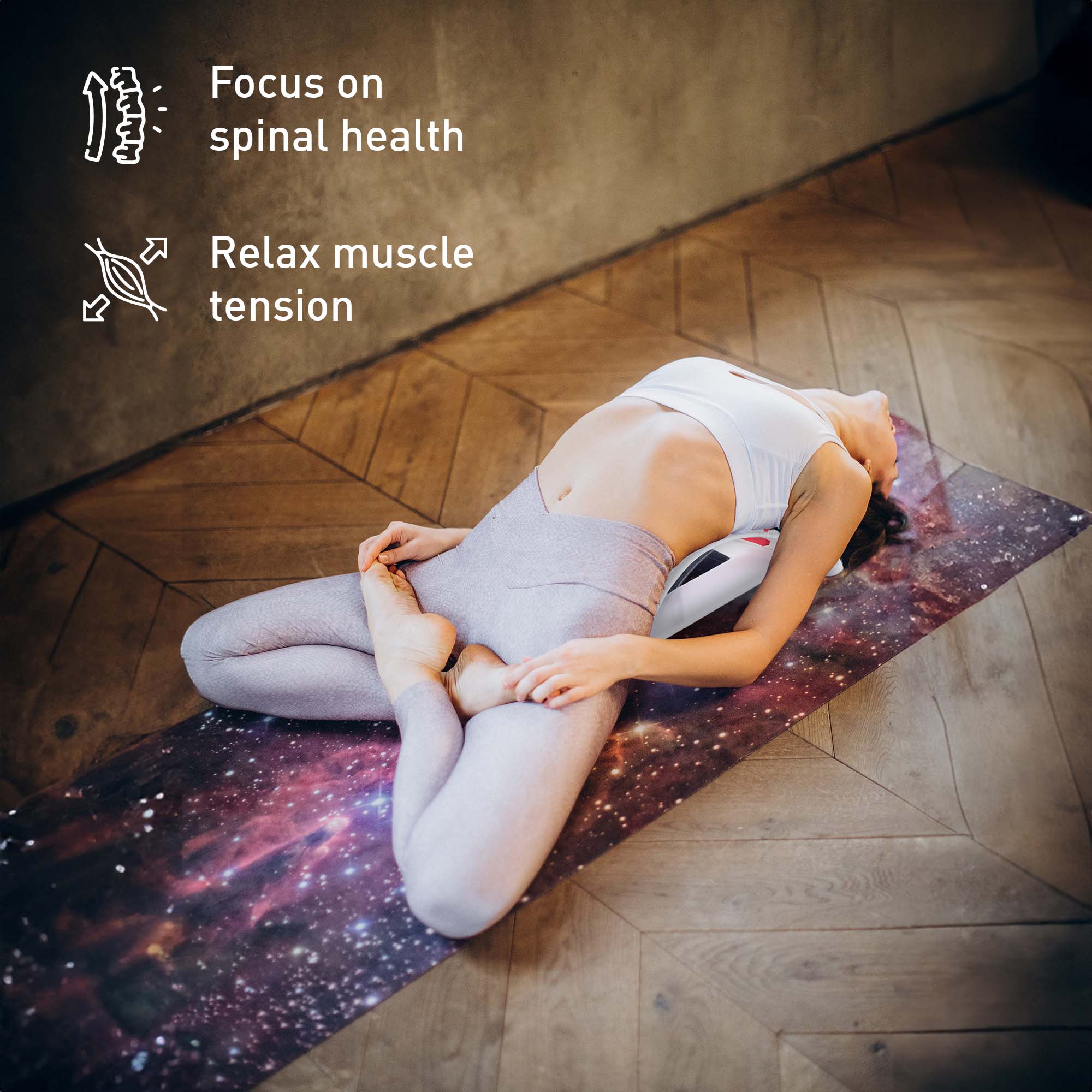 Focus on spinal health

Relax muscle tension