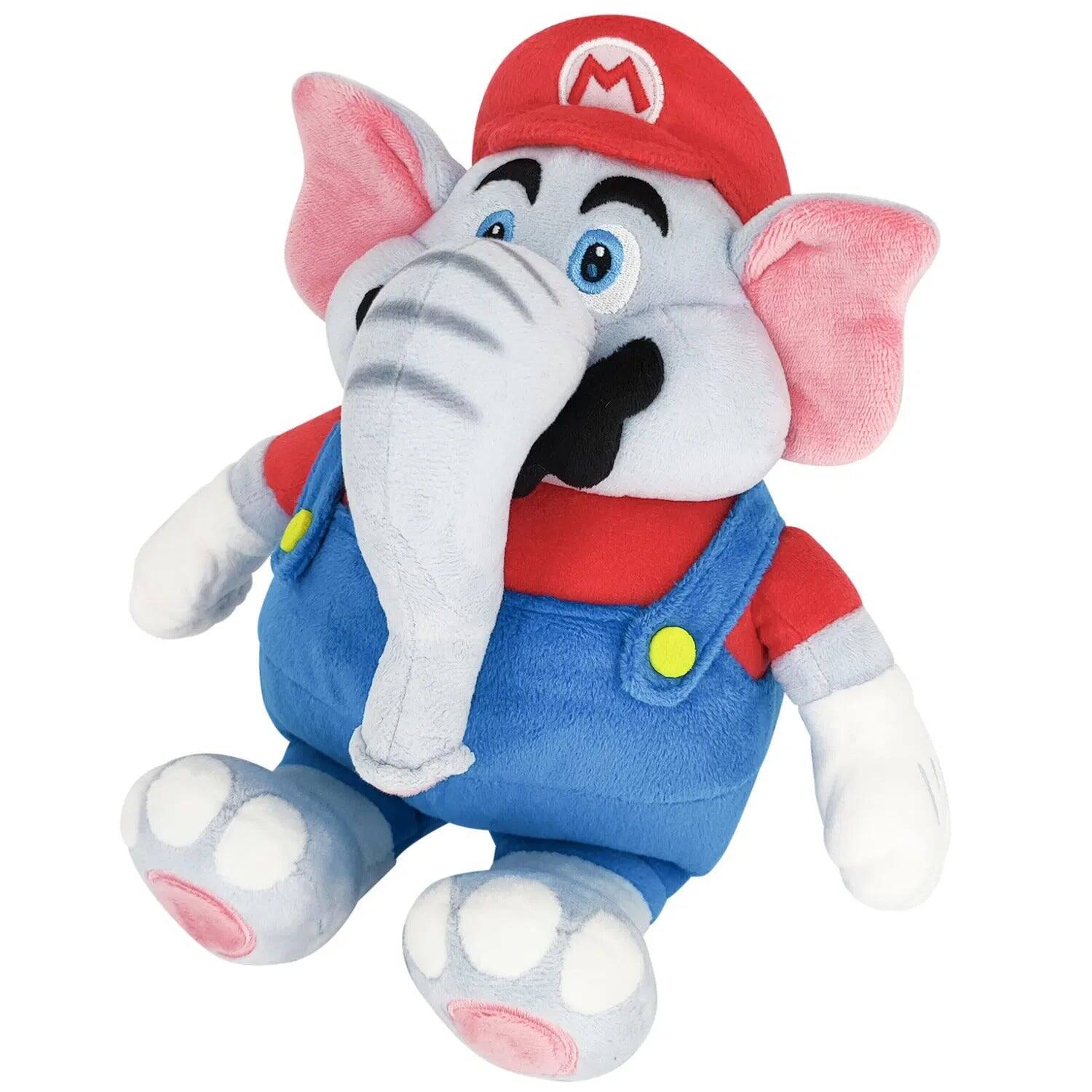 Alt View 4. Little Buddy - Little Buddy: Super Mario Bros Wonder - Elephant Mario 10" Plush - Multicolor.