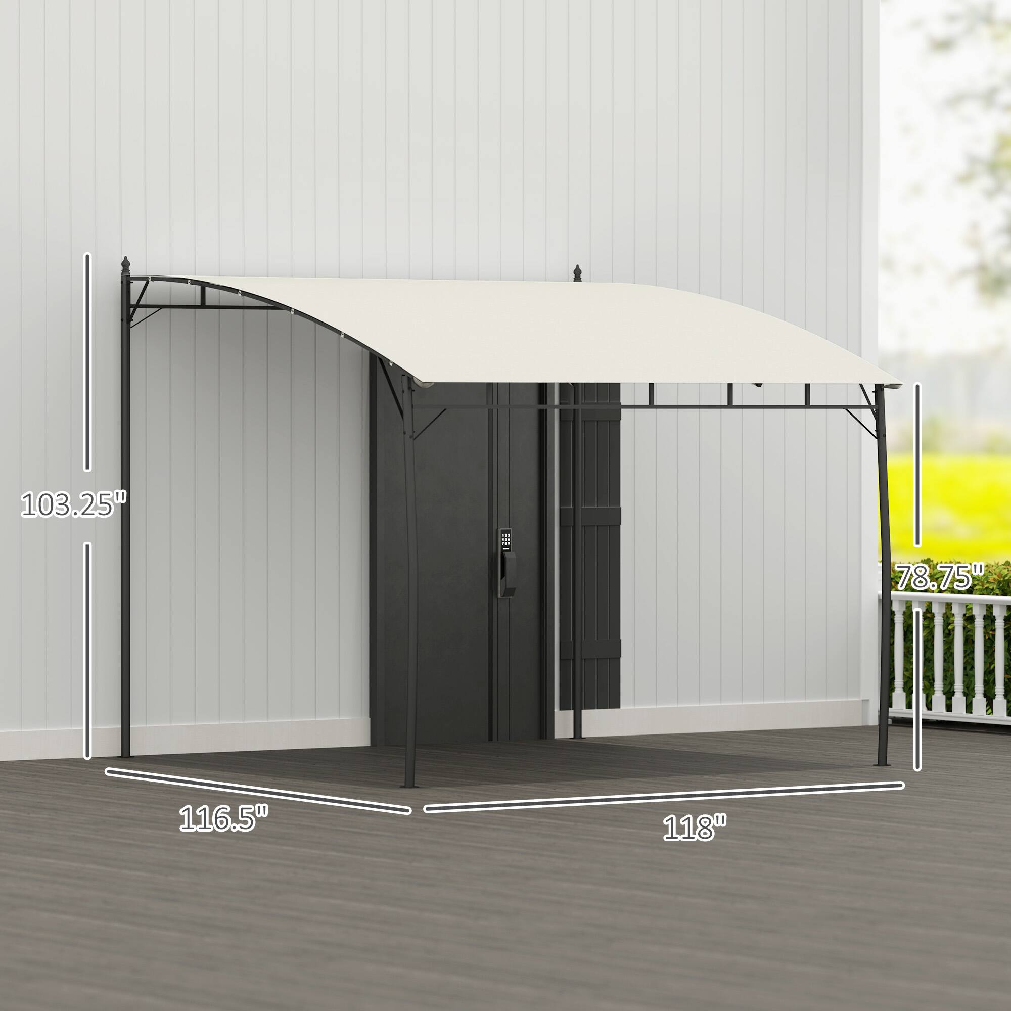 103.25", 78.75", 116.5", 118"