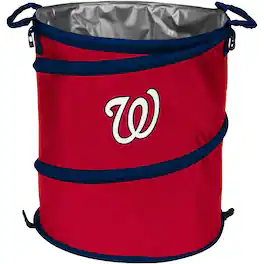 Logo Brands - Washington Nationals Collapsible 3-in-1 Cooler - Red
