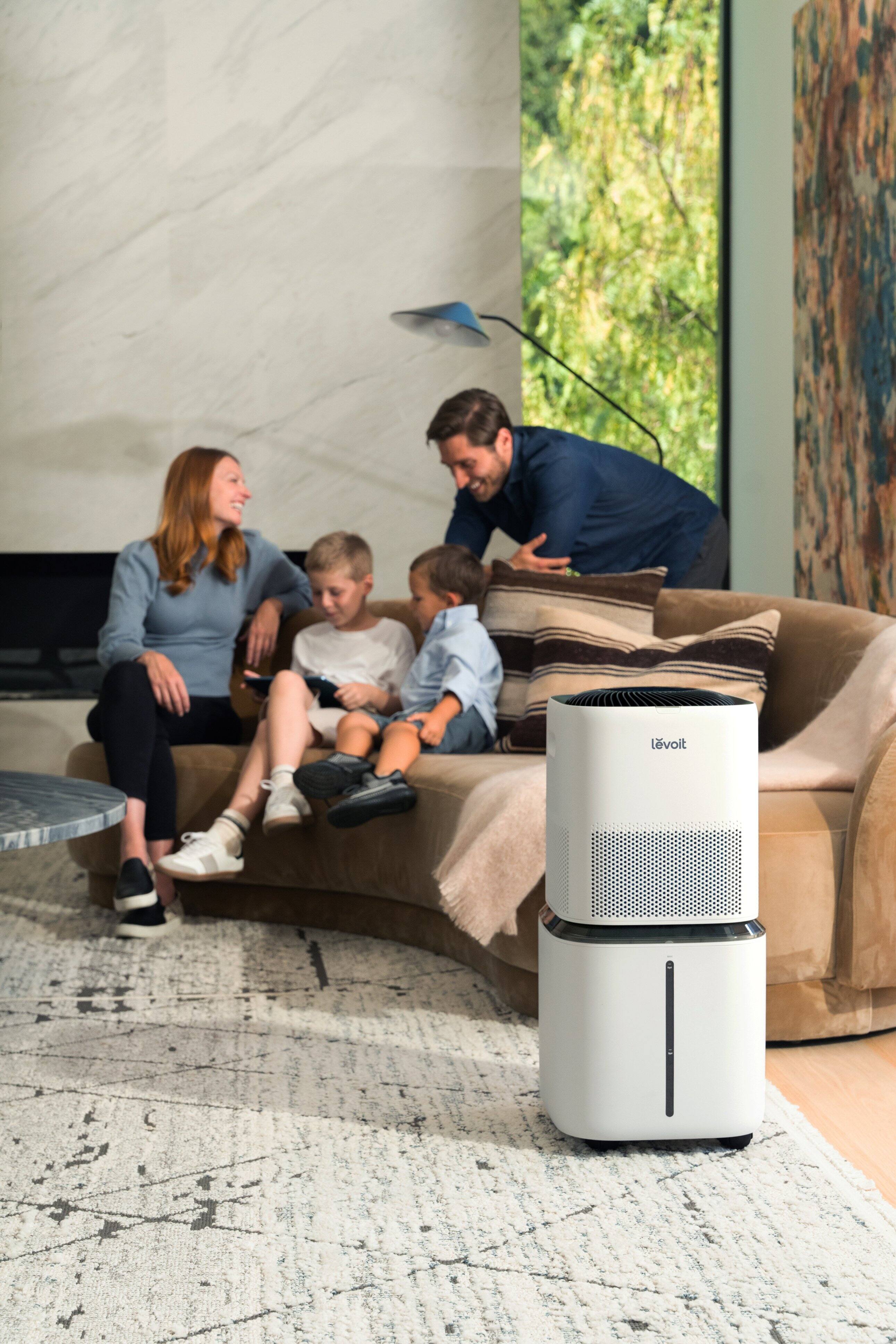 Alt View 19. Levoit - Superior 6000S Six Gallons Smart Evaporative Humidifier - White.