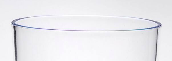 Alt View 1. APRILSOUL - Oval Halo Acrylic Glasses Set of 4 DOF Plastic BPA Free Cocktail Drinkware Water Tumblers - white.