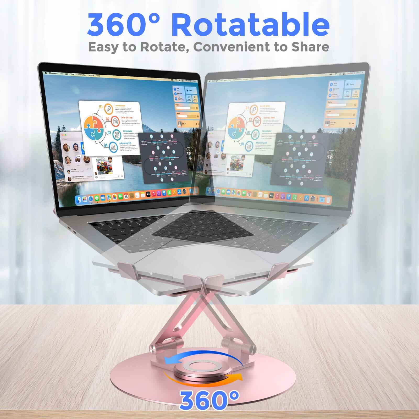 360° Rotatable  
Easy to Rotate, Convenient to Share