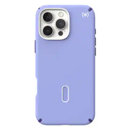 Front. Speck - Presidio2 Pro ClickLock Case with MagSafe for Apple iPhone 16 Pro Max - Future Lavendar.