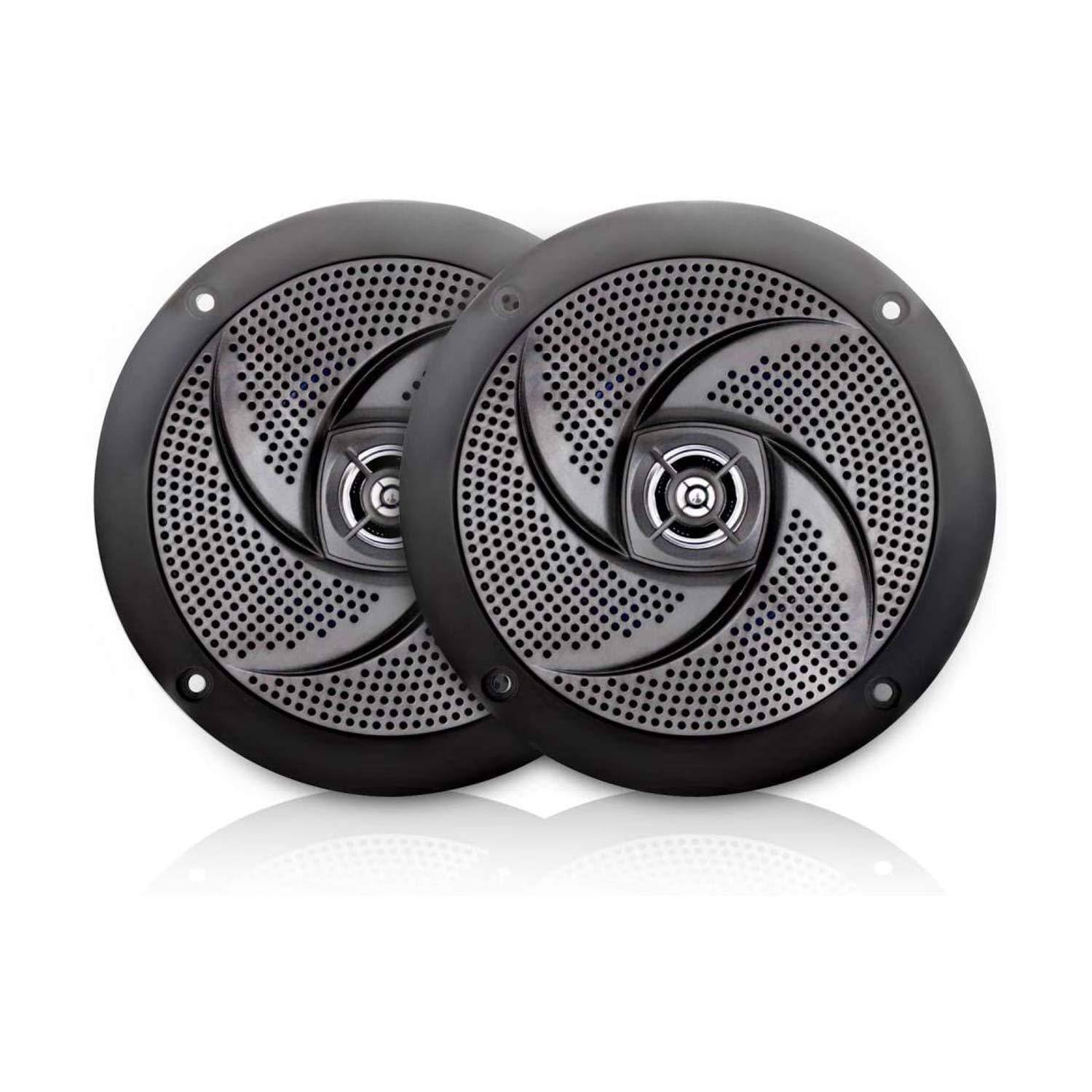 Skar Audio - Waterproof Marine Speakers-Pair Of 5. Designed for optimal performance and durability in various WATE - 5.25" 5.25" inch Speakers