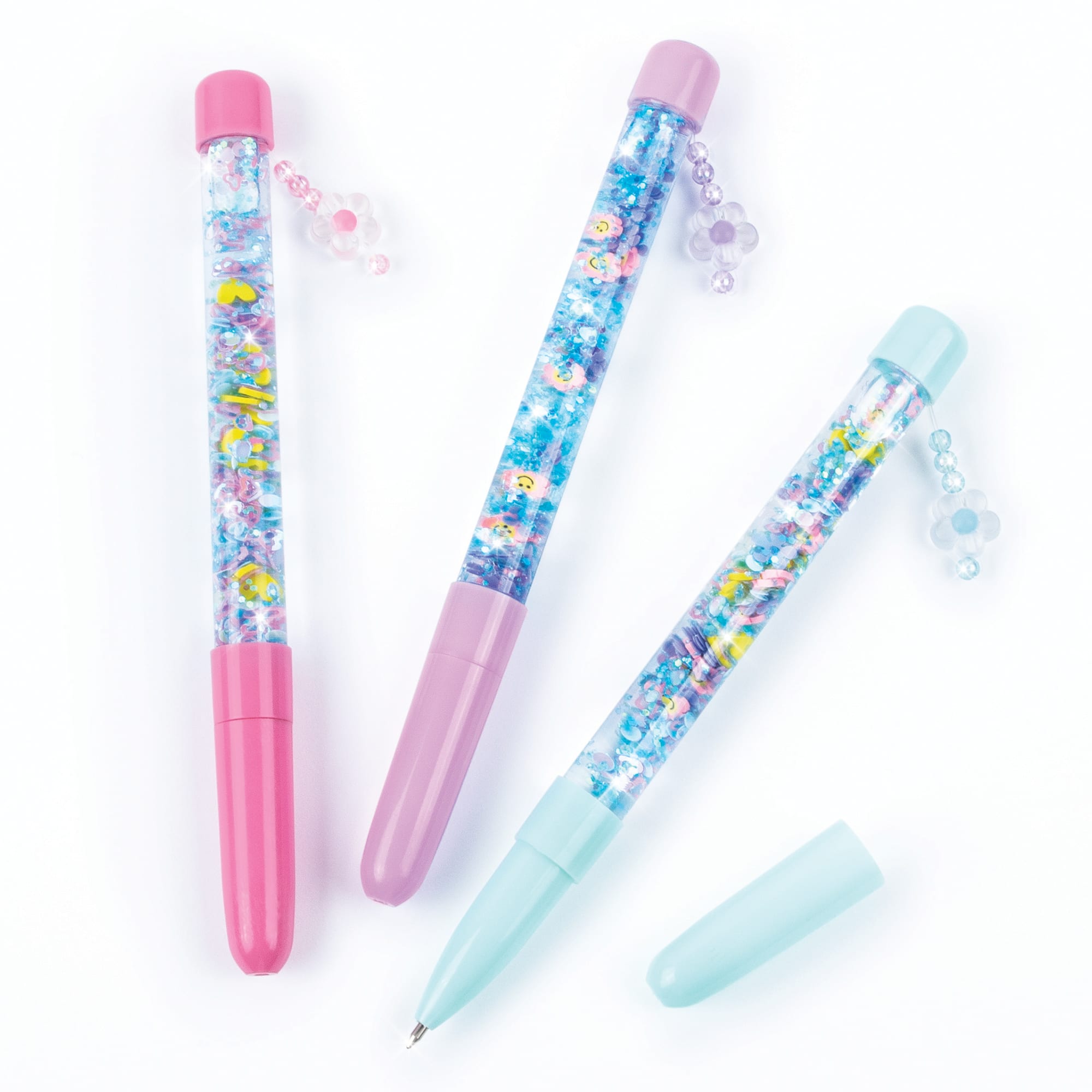 Make It Real DIY Floaty Pens Make 3 Sparkly Pens, Customize With ...