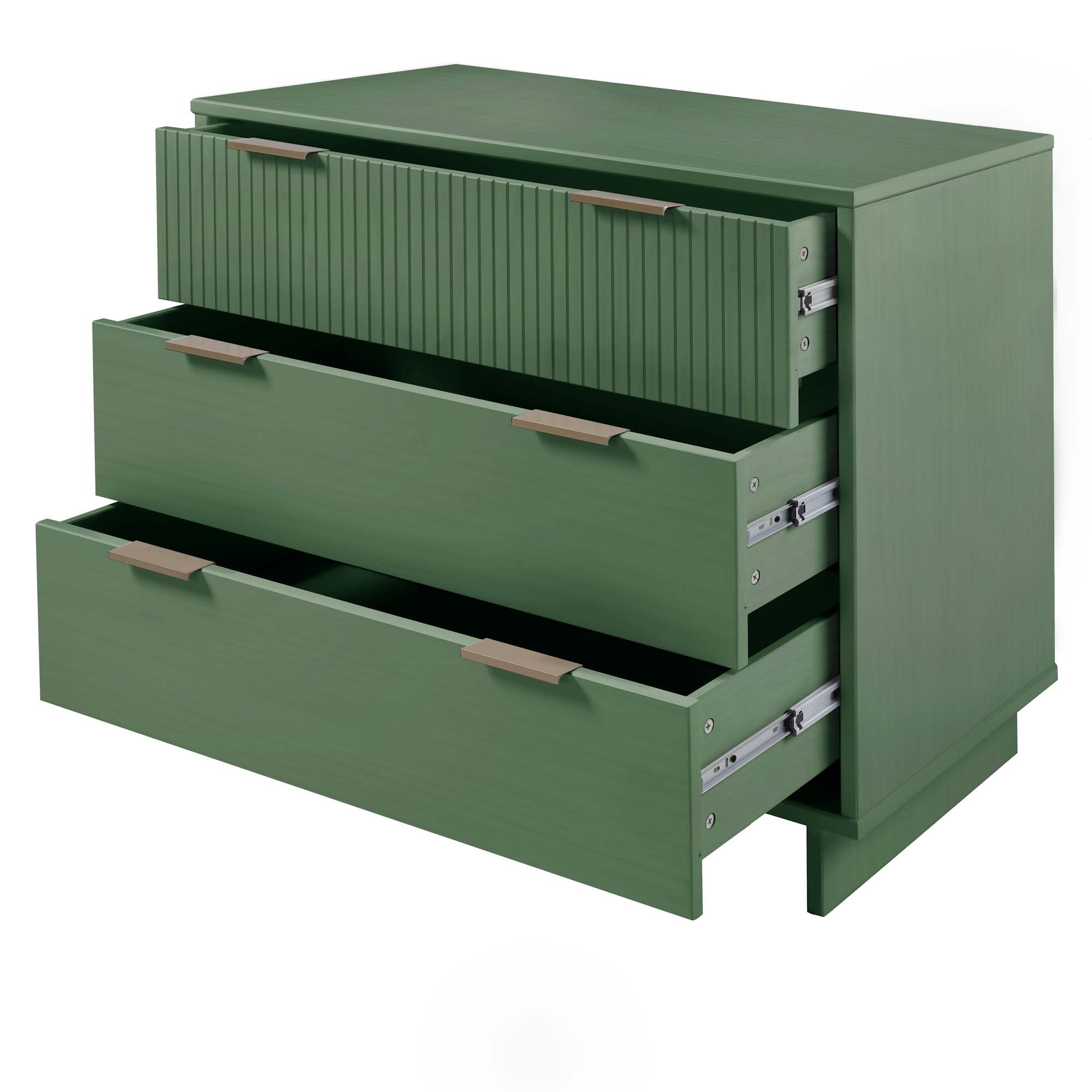 Alt View 1. Manhattan Comfort - Granville Modern 38" Dresser - Sage Green.