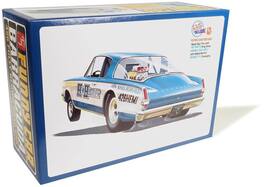 PopMarket - AMT 1966 Plymouth Barracuda Funny Car Hemi Hustler 1/25 Scale Model Kit - COLLECTIBLES - Multicolor