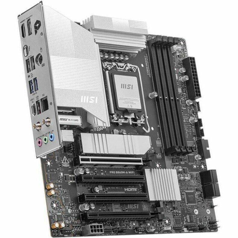 MSI PRO B860M A WIFI LGA 1851 Intel B860 DDR5 M.2 Thunderbolt4 Wi