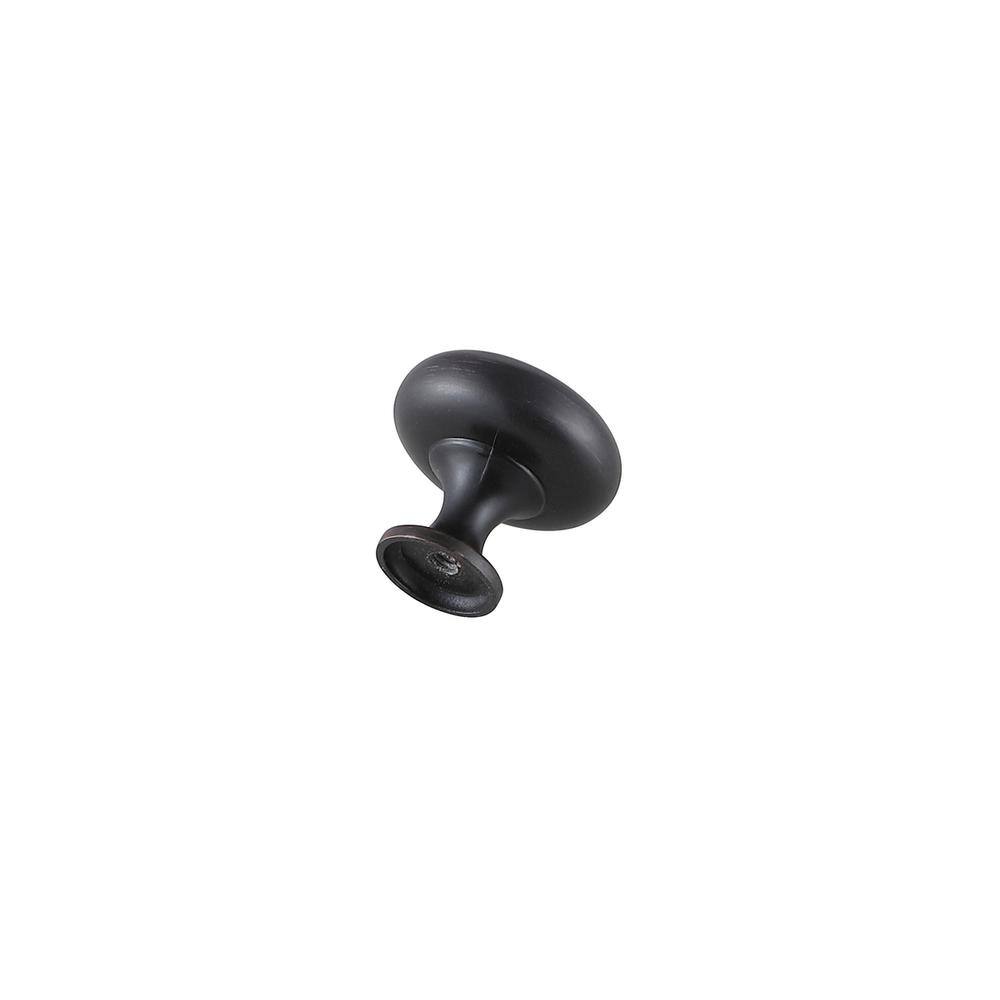 Left. Elegant Decor - Cadon 1.2" Diameter Oil-rubbed Bronze Mushroom Knob Multipack (Set of 10) - Oil-Rubbed Bronze.