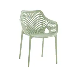 Meridian Furniture - Mykonos Outdoor Patio Dining Chair, Set of 4 - Mint