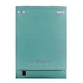 Unique Appliances - 24" Classic Retro Panel Ready Top Control Dishwasher, 42 dBa - Ocean Mist Turquoise