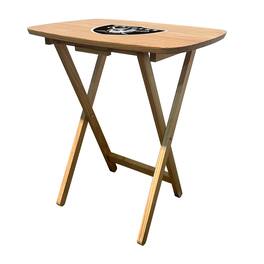 Imperial - Las Vegas Raiders Large Folding TV Tray Table - Multicolor