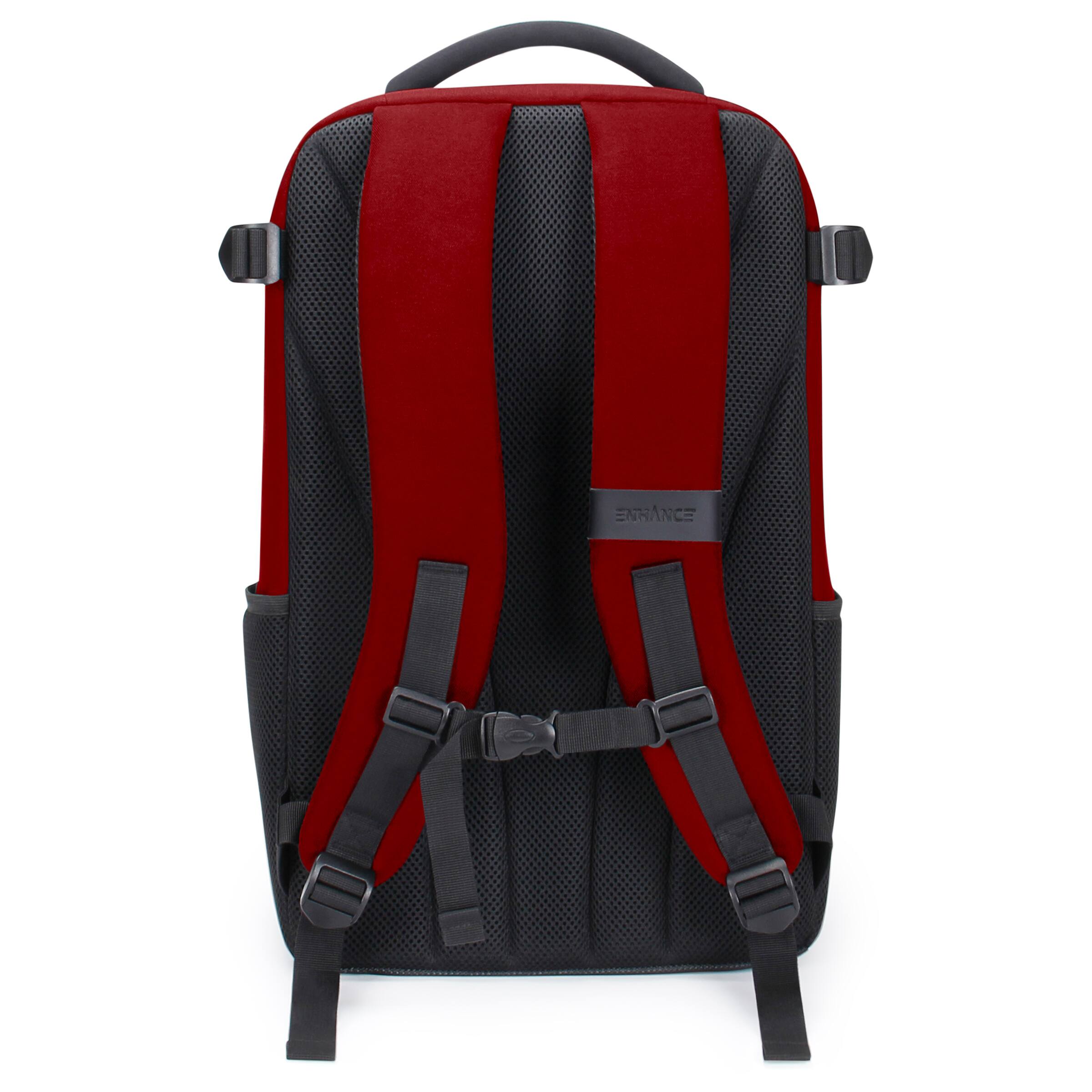 Alt View 8. ENHANCE - ENHANCE MTG Backpack Collector's Edition, TCG Card Organization (Dragon Red) - Dragon Red.