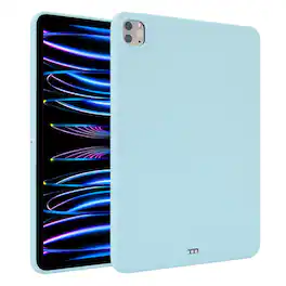 Dteck - Case For Apple iPad Pro 11'' (M5) 2025/(M4) 2024 Slim Lightweight Soft TPU Skin-Friendly Anti-Scratch Protective Cover - Lightblue