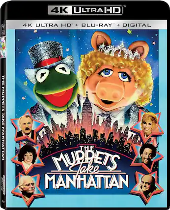 Front. The Muppets Take Manhattan - 4K Blu-Ray.