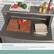 Prep Station
Decorative hutch style top for easy access of condiments and accessories.
Plenty of surface space for food preparation.