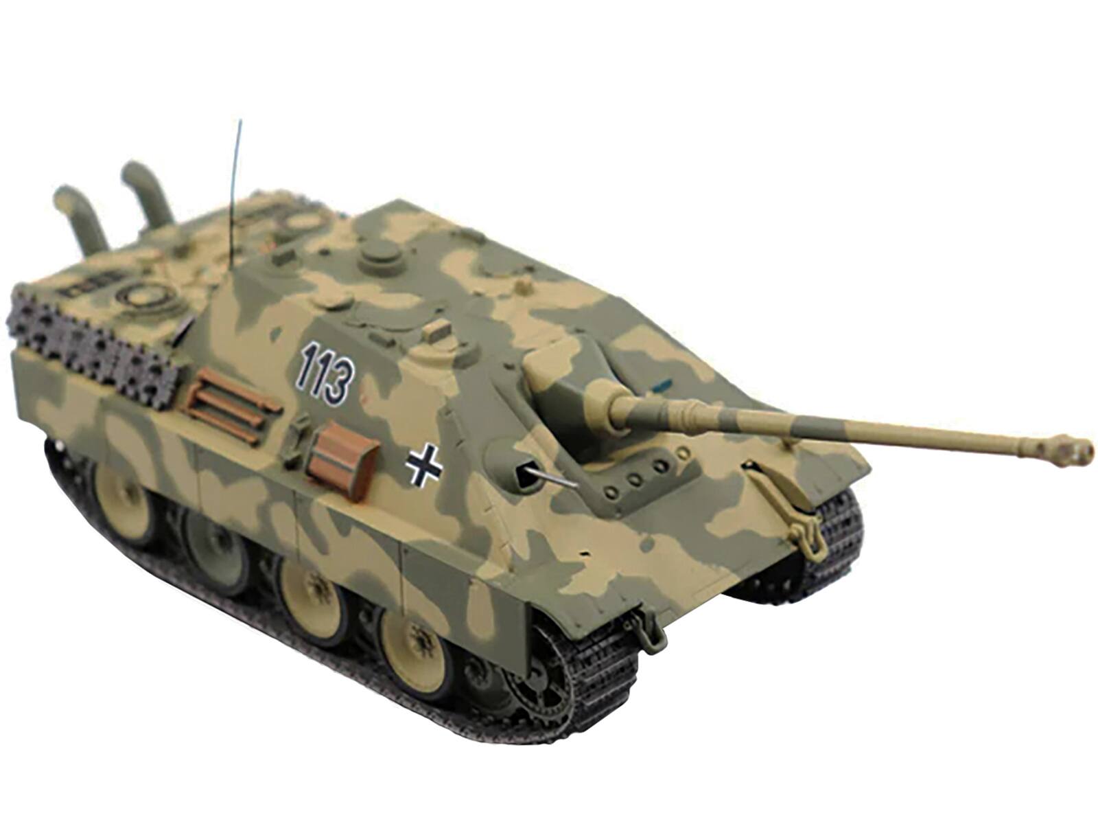 Angle. AFV's of WWII - German Sd. Jagdpanther Tank Destroyer #113 "Schwere Panzer Abteilung 507 Germany 1945" 1/43 - Multi.