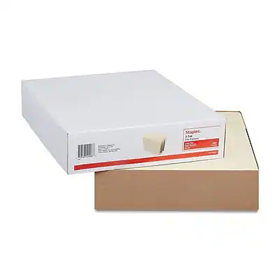 Staples Numbers For Files Staples 30% Recycled File Folders, 1/3 Cut Tab, Right Position, Letter ...