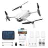 Front. SKYROVER - S1 Fly More Combo 8K Drone with Remote Controller - White.