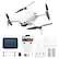Front. SKYROVER - S1 Fly More Combo 8K Drone with Remote Controller - White.