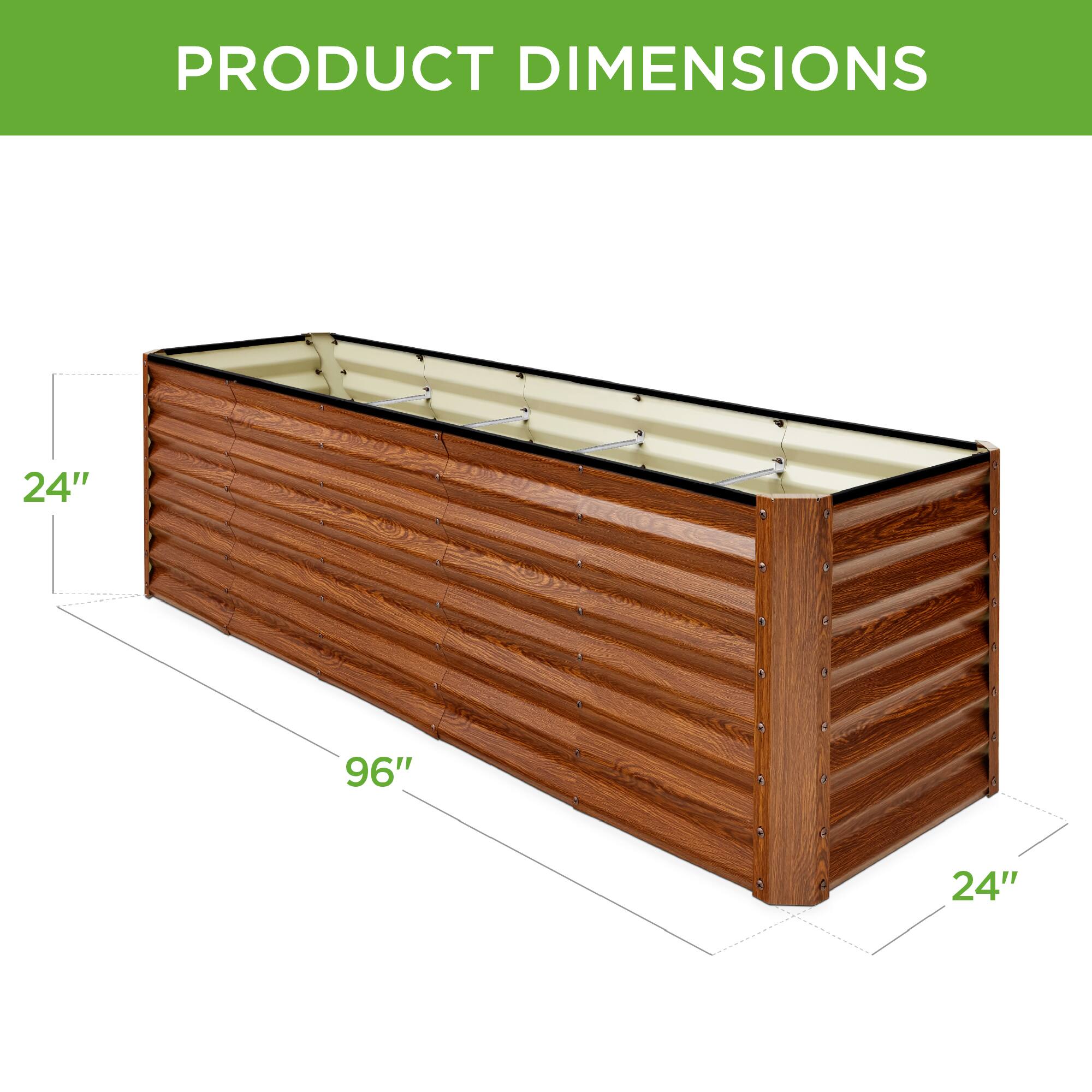 PRODUCT DIMENSIONS

24" x 96" x 24"